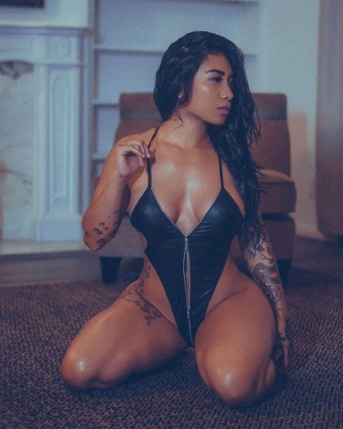 Parlak Seksi Deri İç Giyim ABM5452