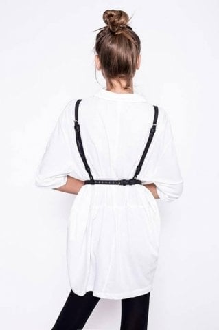 Göğüs Üstü Çapraz Detaylı Şık Harness ABM8487