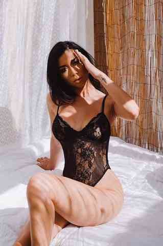 Siyah Dantel Seksi Body ABM7493