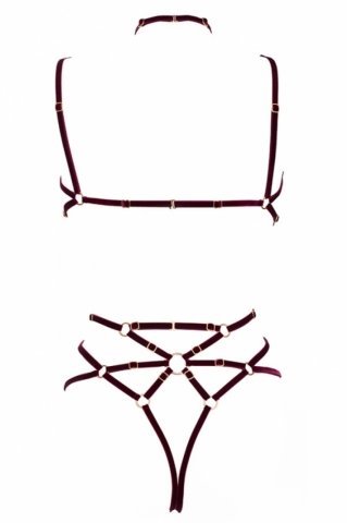 İç Çamaşır Modelleri Seksi Harness ABM8519