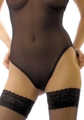 Siyah Transparan Body - Fantazi Body