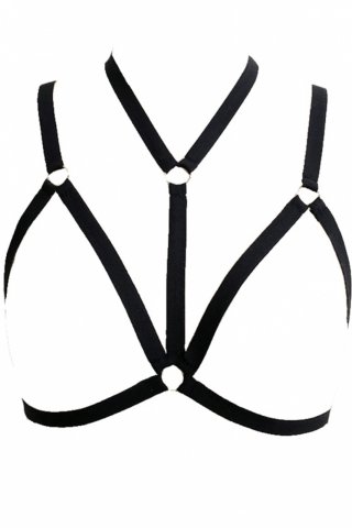 İç Giyim Seksi Aksesuar Beyaz Harness ABM8524