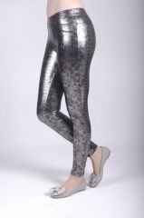 Yılan Desenli Lame Tayt - Animal Print Lame Tight ABM2573