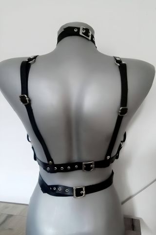 Deri Fantezi Giyim, Deri Göğüs Harness ABM9575