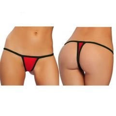Low Rise Two Tone G-String ABM682
