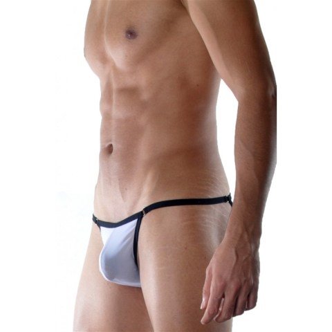 Beyaz Şeffaf Erkek Slip ABM7720