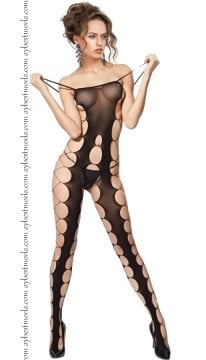 Dairesel Dekolteli Seksi Vücut Çorabı ABM5728