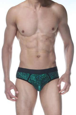 Parlak Fantezi Erkek İç Çamaşır Jockstrap ABM9741