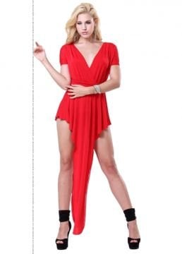 Fantazi Kesimli Seksi Mini Elbise ABM2785