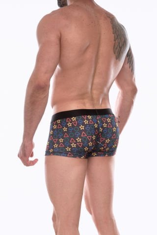 Desenli Fantezi Mini Erkek Boxer ABM9795