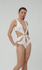 Metal Halkalı Şık Çiçek Body ABM854