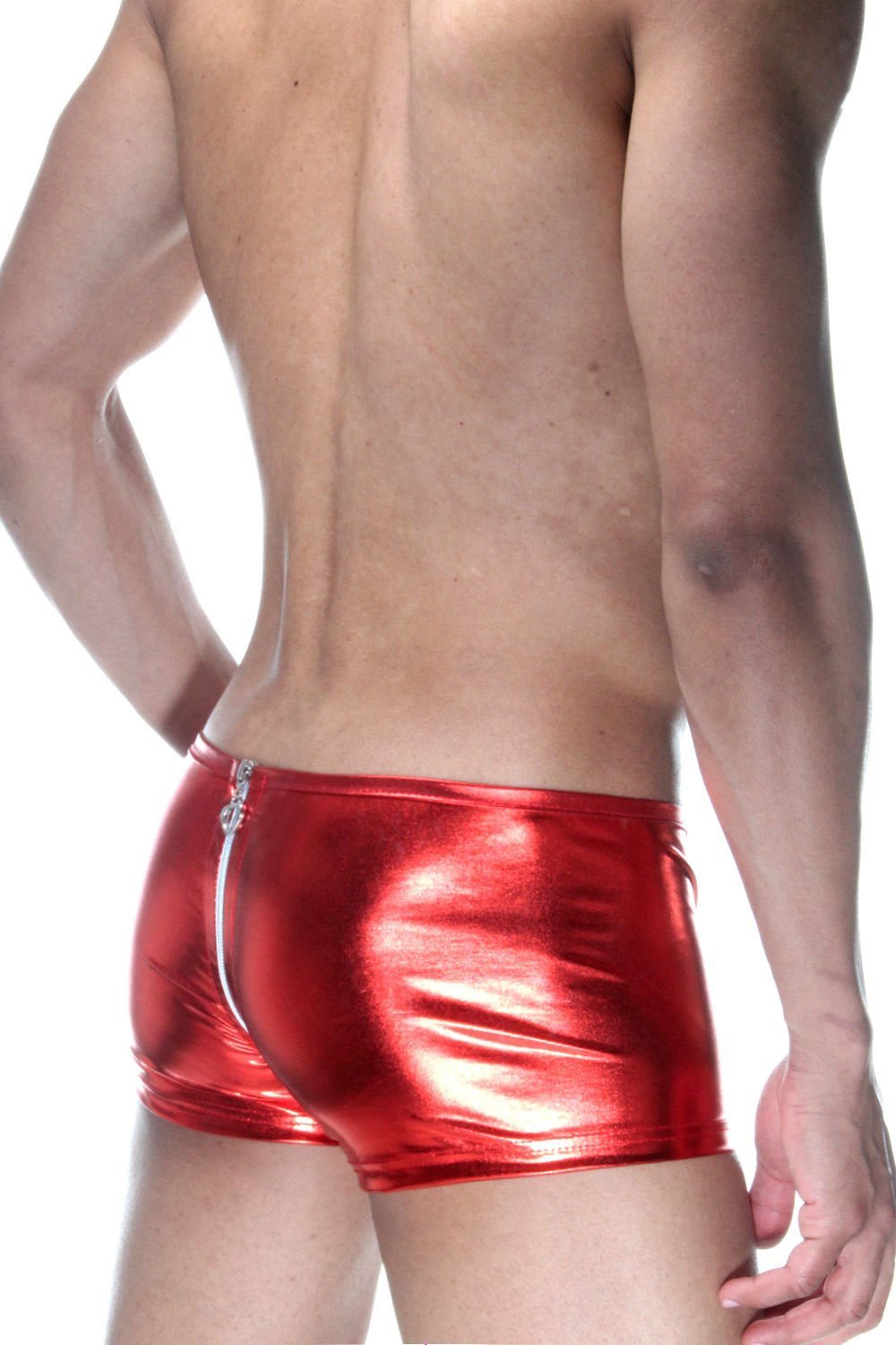 Kırmızı Arkası Fermuarlı Boxer ABM9871