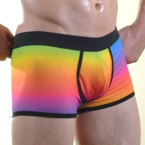 Renkli Fantazi Erkek Boxer ABM5873