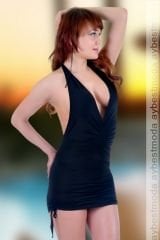 Sırtı Açık Seksi Mini Elbise ABM2875