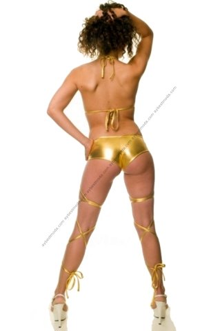 Lame Boy Şort Bacaklık Bikini Takım ABM1897