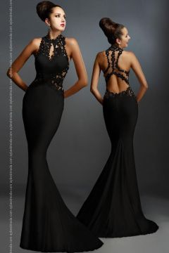Özel Tasarımlı Uzun Abiye Elbise Gece Elbisesi ABM4933