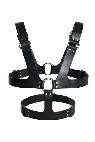 Deri Göğüs Kemeri Erkek Harness ABM9945