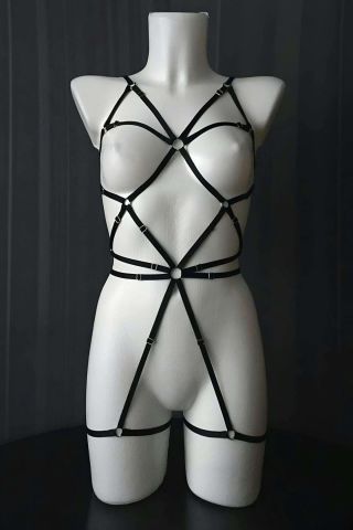 Vücut Takısı Vücut Aksesuarı Lastik Harness ABM9964