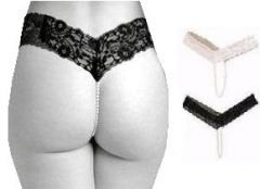İncili Dantel Tanga 503m