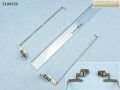 IBM lenovo ideapad g550 g555 20023 20045 LCD Menteşe Setleri   15.6'' Uyumlu Sag Sol Takım Menteşe  AM07W000100-L,AM07W000200-R