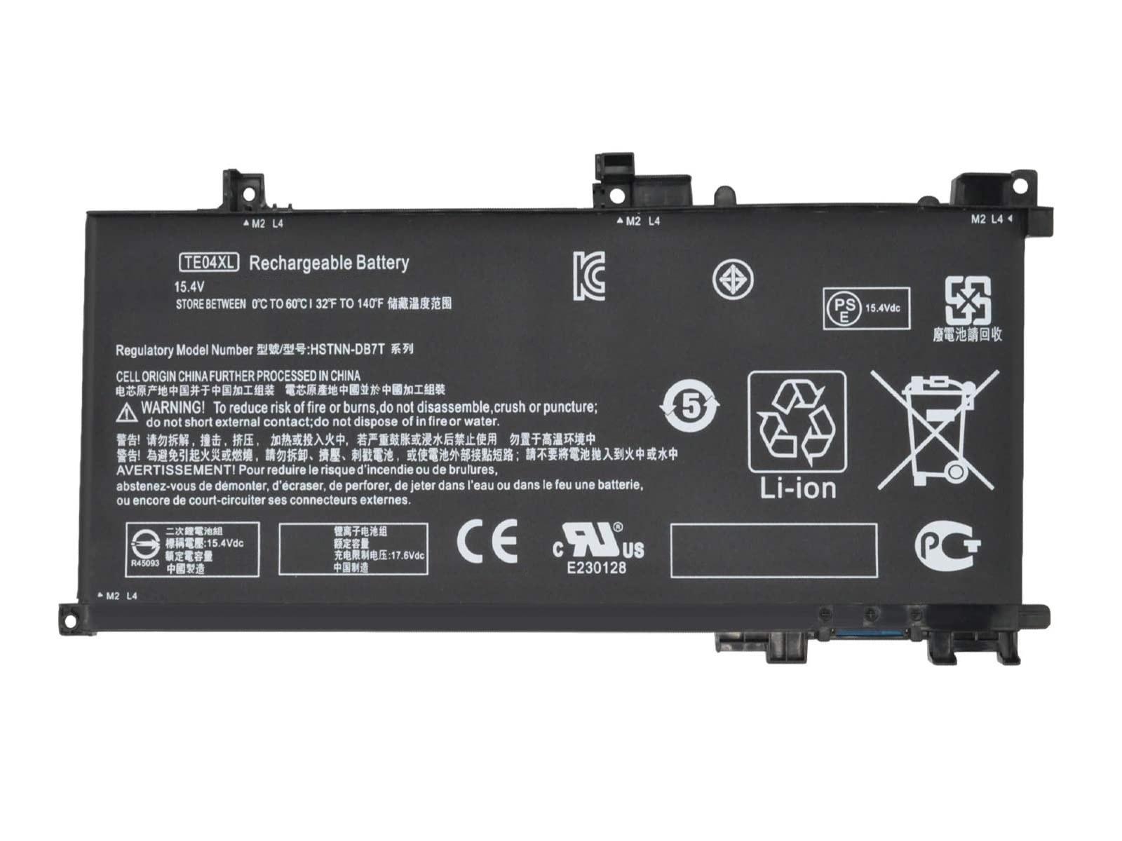 HP TE03XL TE04XL Omen 15-ax, Pavilion 15-BC, TPN-Q173 849910-850 849570-541 905175-2C1 905277-855 HSTNN-DB7T Batarya A+++ Hp Pili