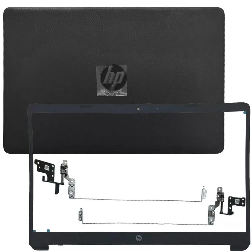 Hp 15-DW, 15-GW, 15S-DY, 15S-DR, 15S-DU, 15S-GR, 15S-GW, 15s-fq,  TPN-C139 TPN-C151, 255 G8, 250 G8, 250 G9  Lcd Arka kapak Cover  + Ön Çerçeve  +  Menteşe Sağ Sol