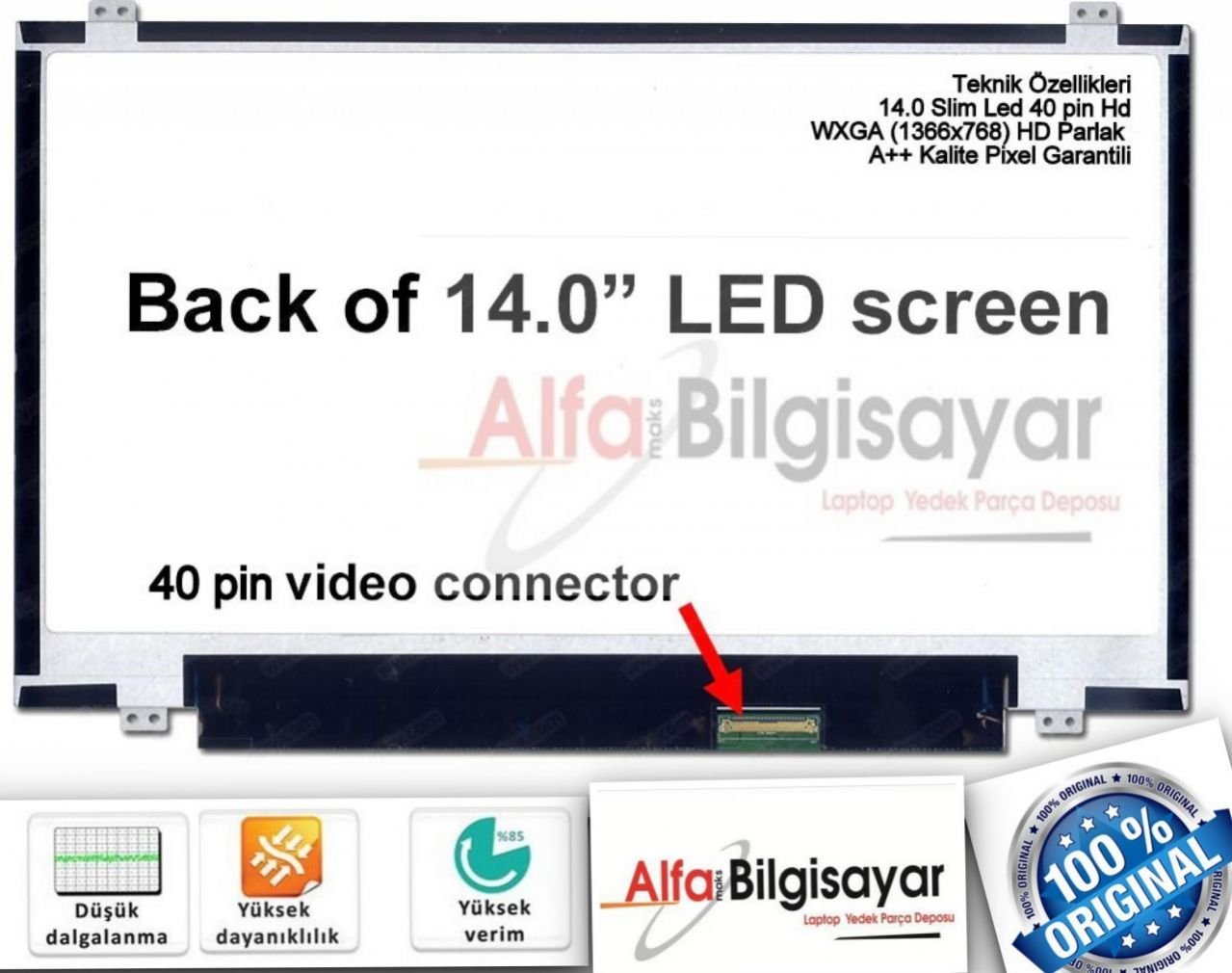 14.0 Slim Led B140XTN03.1 hb140wx1-300 HSD140PHW2 M140NWR1 LP140WH2 B140XW02 B140XW03 N140BGE-L31 N140BGE-L41 N140BGE-L42 N140B6-L06 BT140GW03 LTN140AT20 LTN140AT12 LTN140AT08 LTN140AT10 LTN140AT11 LTN140AT12 claa140wb01 claa140wb01a B140XTN02.0 Led Ekran