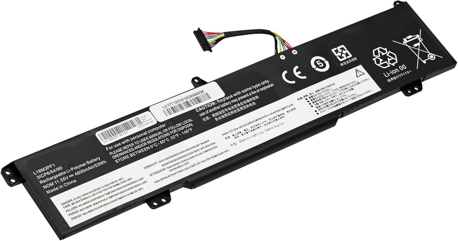 Lenovo ideapad Gaming L340-15IRH 81LK 81TR l340-17irh 81LL L18M3PF1 5B10W67350 5B10T04975 5B10T04976 L18m3pf1 Sb10w67243 5B10W67336 Batarya A+++ Pil