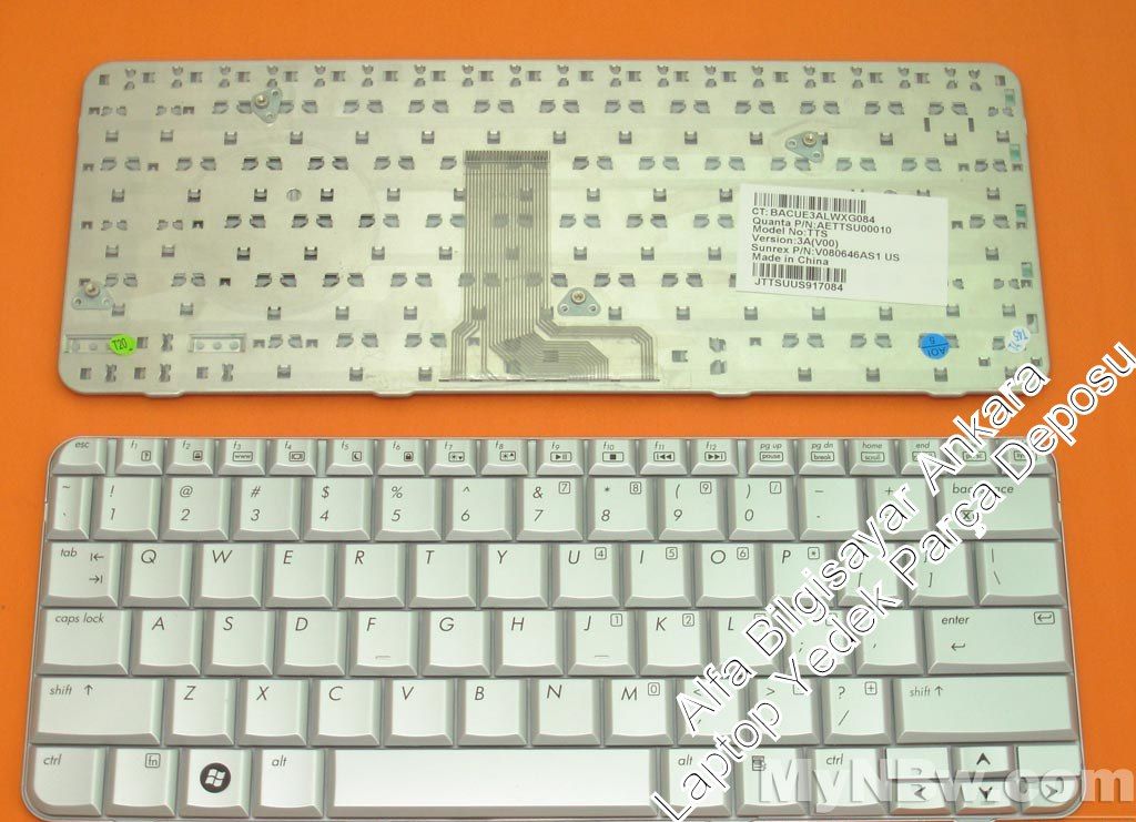 HP TX1000 TX2000 TX2500 KLAVYE Q Türkçe Gri Klavye, AETTSA00010, AETT9A00010, V080646AK1, V080646BK1, 464138-141, 484748-141, Hp Pavilion Tx2, TX2000, TX2100, TX2500 Klavye, Tuş Takımı