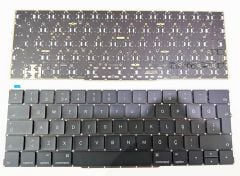 Macbook Pro 15.4 A2159 Emc 3301 2019 Klavye Tuş Takımı Büyük Enter Türkçe Siyah