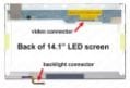 14.1 Led 30pin pp27l G022H Ltn141at12 LP141WX5(TL)(P1) LP141WX5(TL)(N1) b141ew05 v.3 LP141WX5 (TL)(C1) LP141WX5 (TL)(D1) Latitude E5400 E6400 Precision M2400 ekran Lcd Panel