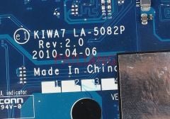 Lenovo ideapad 3000 G550 G555 Geforce G210M Ekran Kartlı Notebook Anakart LA-5082P