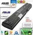 Asus A3, A3E, A3N, A6, A7, A3000, A6000, G1, Z91, Z9100, Laptop Bataryası, A42-A3, 14.8V, 4400mAh Asus A3, A3E, A3N, A3000, A3000E, A3500N, A6, A6J, A6VJ, A6Vm, A6000, A6000Vm, A6000Ja, Z91, Z92 Pil, Asus A41-A3, A41-A6, A42-A3, A42-A6 Batarya