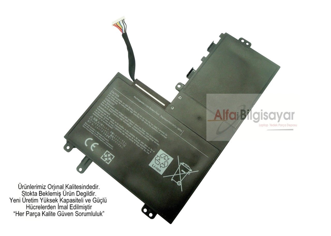 TOSHIBA Satellite U50 U50-A U50D U50D-A U50D-A018 U50T U50T-A M40-A M50-A M40T E45T U40T PA5157U-1BRS 4160mAh 50Wh Batarya