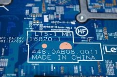 Lenovo Thinkpad T570 i7-7500U İşlemcili On Board Notebook Anakart 448.0AB08.0011