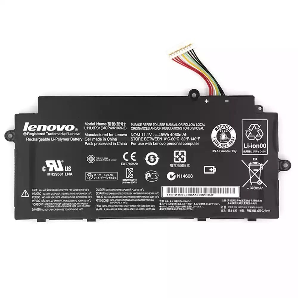 LENOVO IdeaPad U31 Touch IdeaPad U510 20191  L11L6P01 L11M1P02 L11M3P02  Orjinal Batarya pil