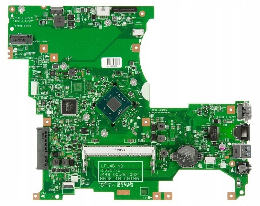 Lenovo Flex 2-14 Celeron N2830 İşlemcili On Board Notebook Anakart 448.00U06.0021