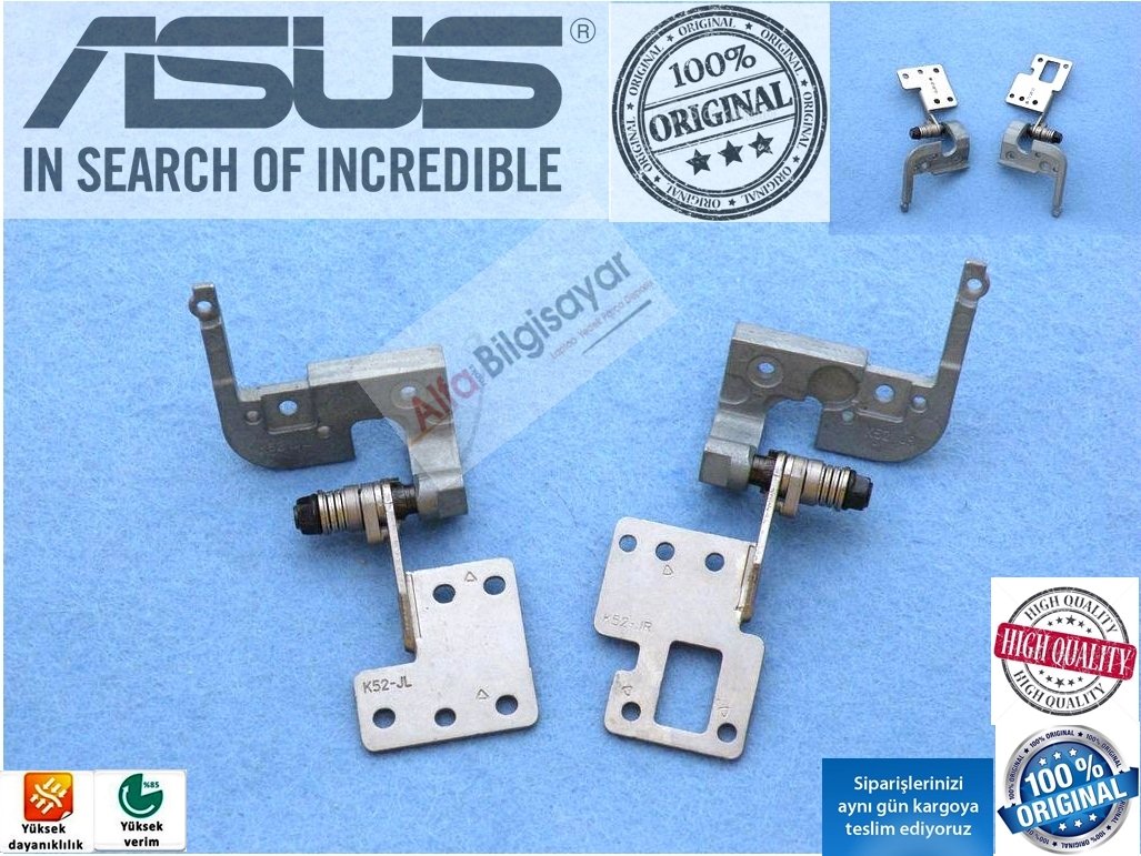 ASUS A52F A52JB A52BY A52JC A52JE A52JK A52JR A52JT A52JU A52N A52J K52D K52DE K52DR K52F K52J K52JB K52JC K52JE K52JK K52JR K52JT K52JU K52N  menteşe Hinges