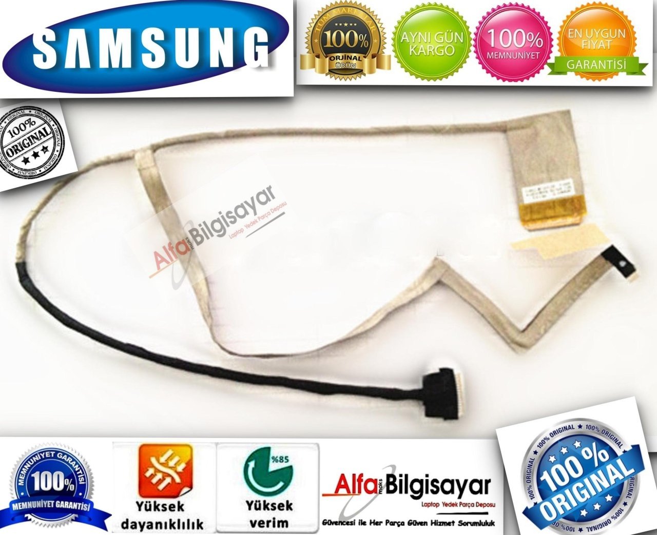 Samsung NP300E5E Np270 Serisi NP270E5E series LCD Screen Video Cable BA39-01311A Lcd Cable Led Lcd Data Flex Lvds Kablo