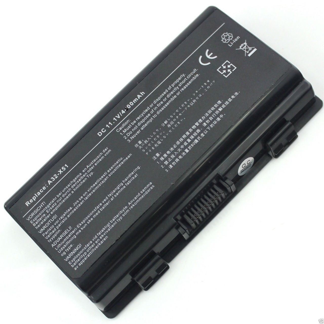 ASUS A31-T12 A32-T12 A32-T12J A32-X51 X51 / X51C / X51H / X51L / X51R / X51RL X58 / X58C / X58L / X58Le Batarya Pil