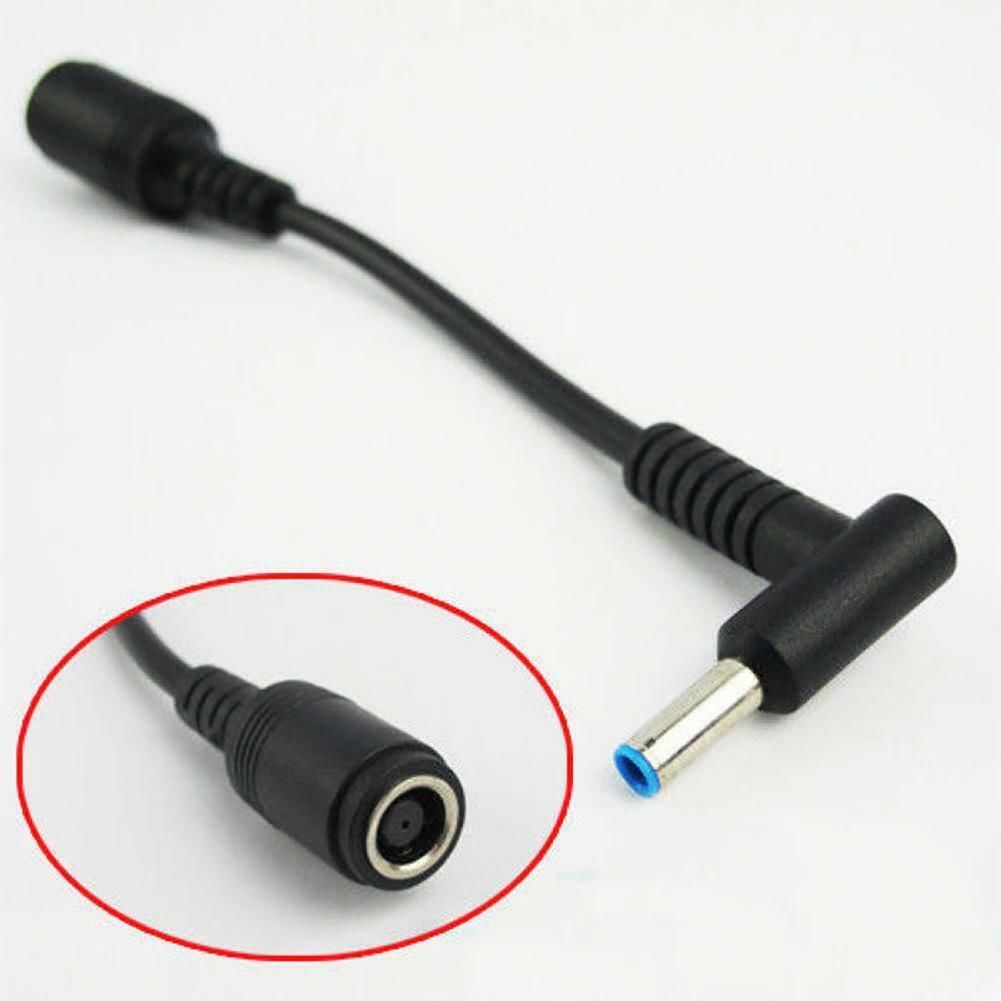 Dell - Hp 7.4*5.0mm to 4.5*3.0mm Kalın uçtan ince uca  Adaptör Giriş Ucu Çevirici dönüştürücü Konnektör