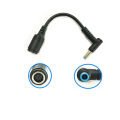 Dell - Hp 7.4*5.0mm to 4.5*3.0mm Kalın uçtan ince uca  Adaptör Giriş Ucu Çevirici dönüştürücü Konnektör