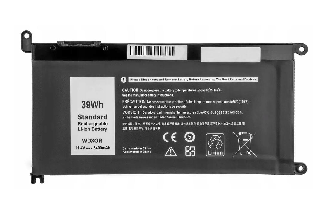 Dell Inspiron P69G p75g P88G 5368 5378 5379 5565 5567 5568 5570 5575 5578 5579 5765 5767 5770 5775 7368 7375 7378 7560 7569 7570 7573 7579 7580 5K9CP WDX0R WDXOR 0WDX0R FC92N Batarya Pil 11.4V P66F P69G P58F P75G P89G P92G P75F P88G P93G