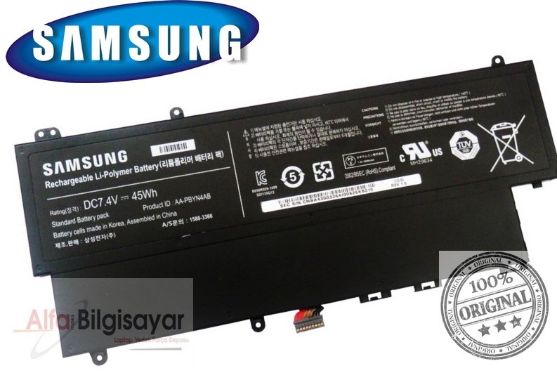 Orjinal Samsung UltraBook NP530U3C np535u3c np535u3 530U3B 530U3C NP540U3C AA-PBYN4AB AA-PLWN4AB NP530U3C NP530U3B AA-PBYN4AB AA-PLWN4AB BA43-00336A Batarya pil