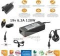 Asus, Msi Toshiba Casper Lenovo Liteon 19V-6.3A, 5.5.2.5 120W Notebook Adaptörü, Laptop Adaptörü