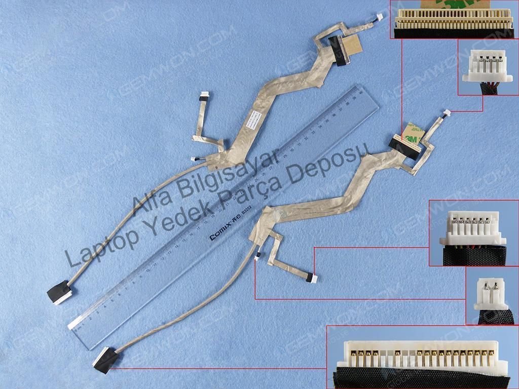 Acer Aspire 6920  6920G  6935  6935G  6935Z Lcd Data Lvds Cable Kablo 6017B0158801