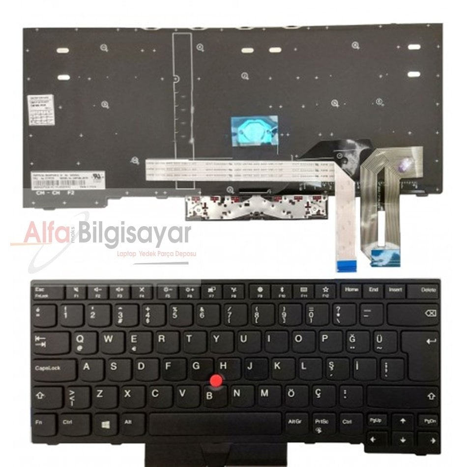 Lenovo ThinkPad T14 Gen1 20S0 20S1 20UD 20UE, T14 Gen2 20XK 20XL, 5N20V43760, P14S Gen1 20S4 20S5 20Y1 20Y2 20S2, P14s Gen2 20VX 20VY 20A0 20A1 E480 E485 E490 E495 L380 L390 L490 L480 T490 T495  01YP510 01YP430 01YP350 01YP270 P43S Klavye