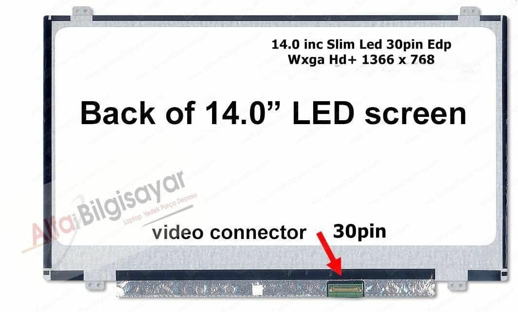 14.0 Slim 30 pin LTN140AT39 M140NWR4-R1 M140NWR4-R2  N140BGA-EA3 N140BGA-EB2 N140BGA-EB3 N140BGE-E33 N140BGE-E43 N140BGE-EA3 NT140WHM-N41, hb140wx1-401