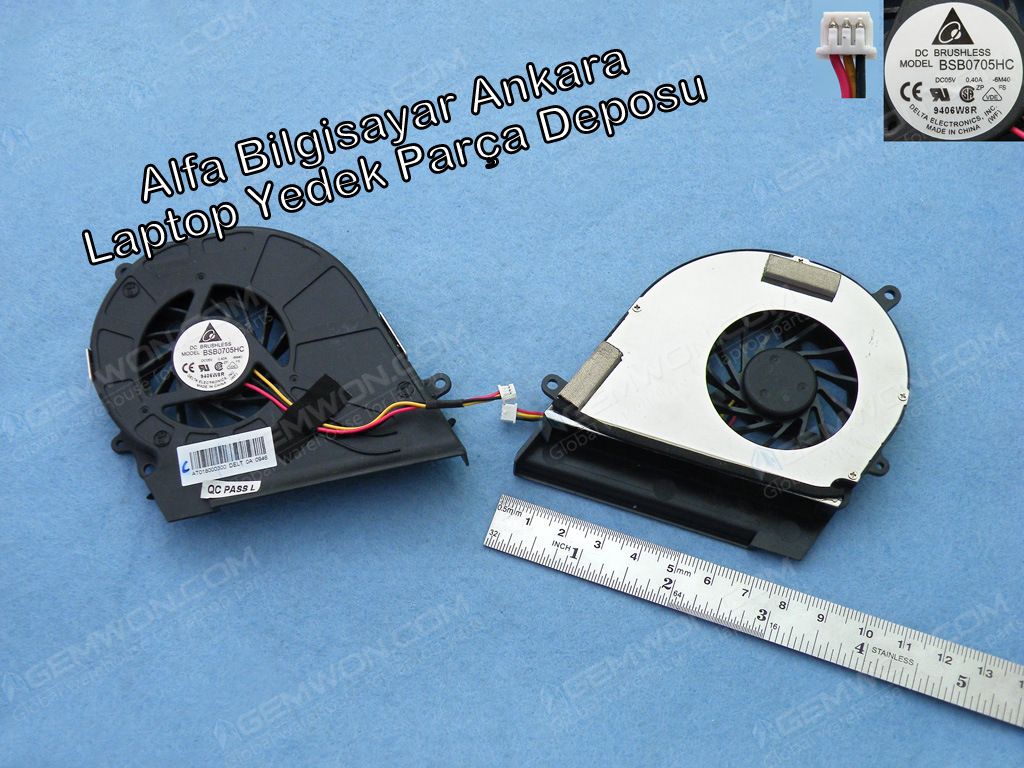 TOSHIBA SATELLITE INTEL A200 A205 A210 A215 L450 L450D L455 L455D FAN