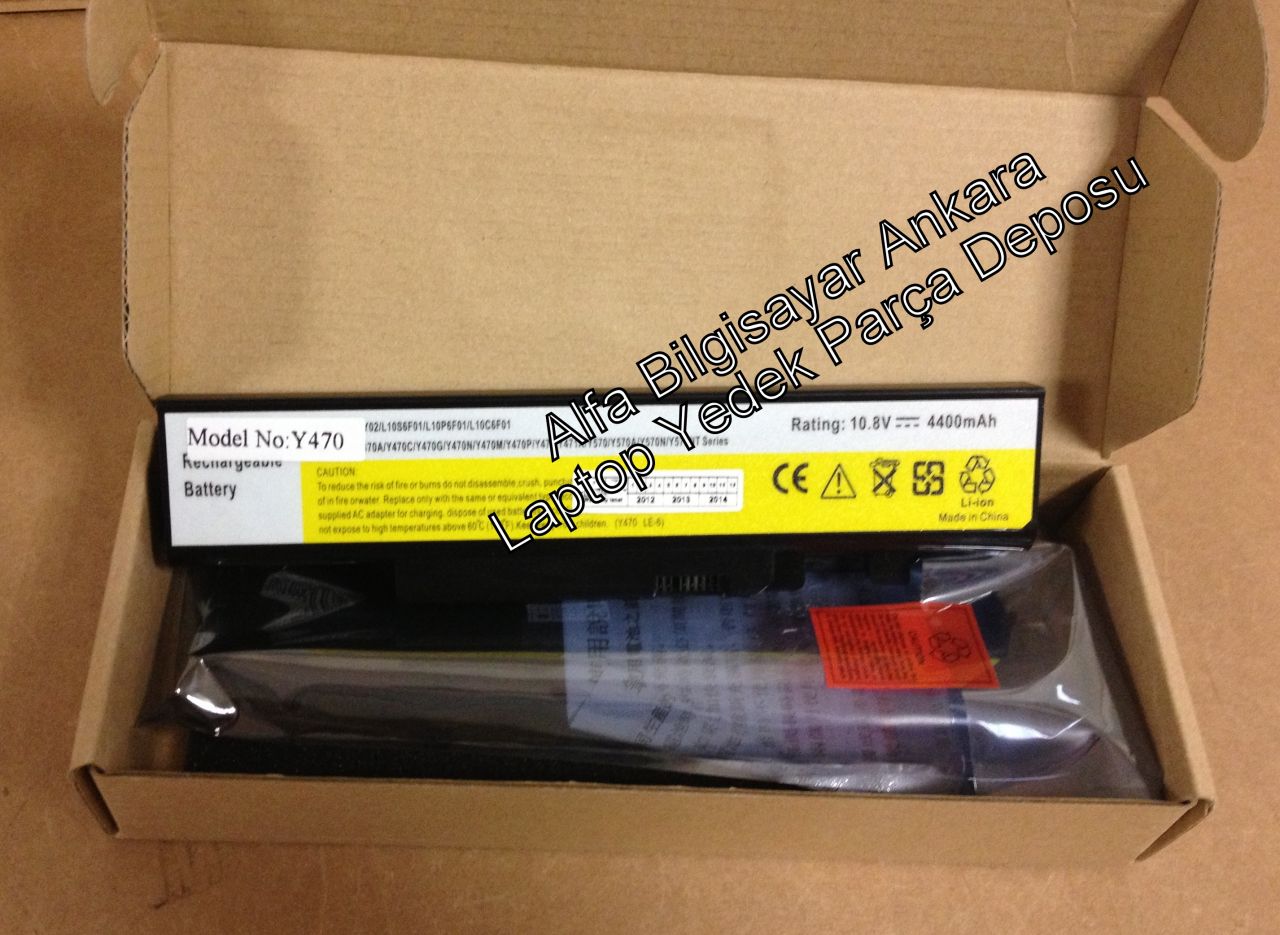 Lenovo   y470   y470a   y470d   y470g   y470m   y470n   y470p   y570   y570a   y570d   y570m   y570n   y570nt   y570p    57Y6625   57Y6626   L10P6F01   L10S6F01    L10S6Y02   Batarya Pil